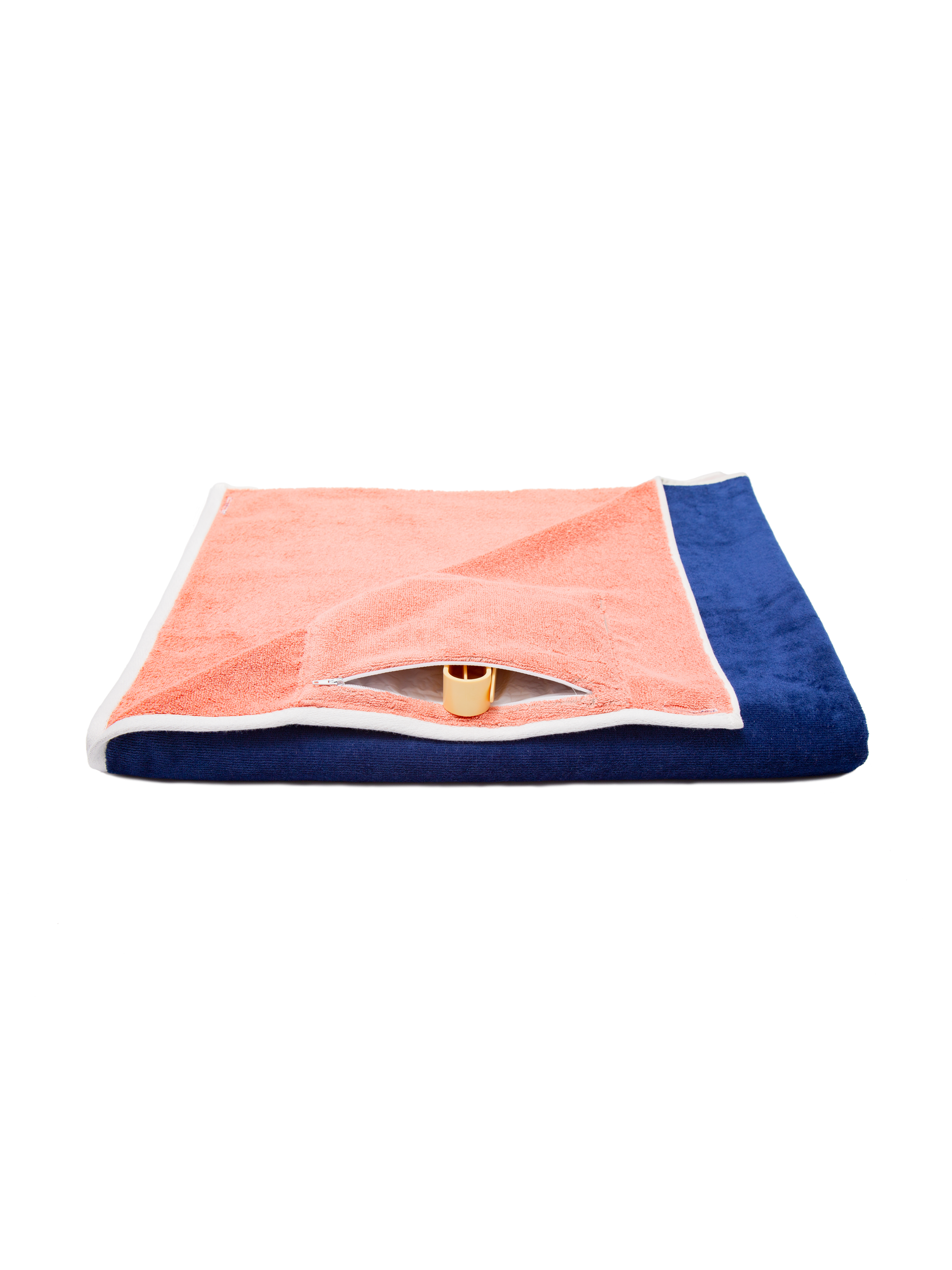 Premium Strandtuch aus 100 % Bio-Baumwolle mit Verbindungsfunktion – Tucca