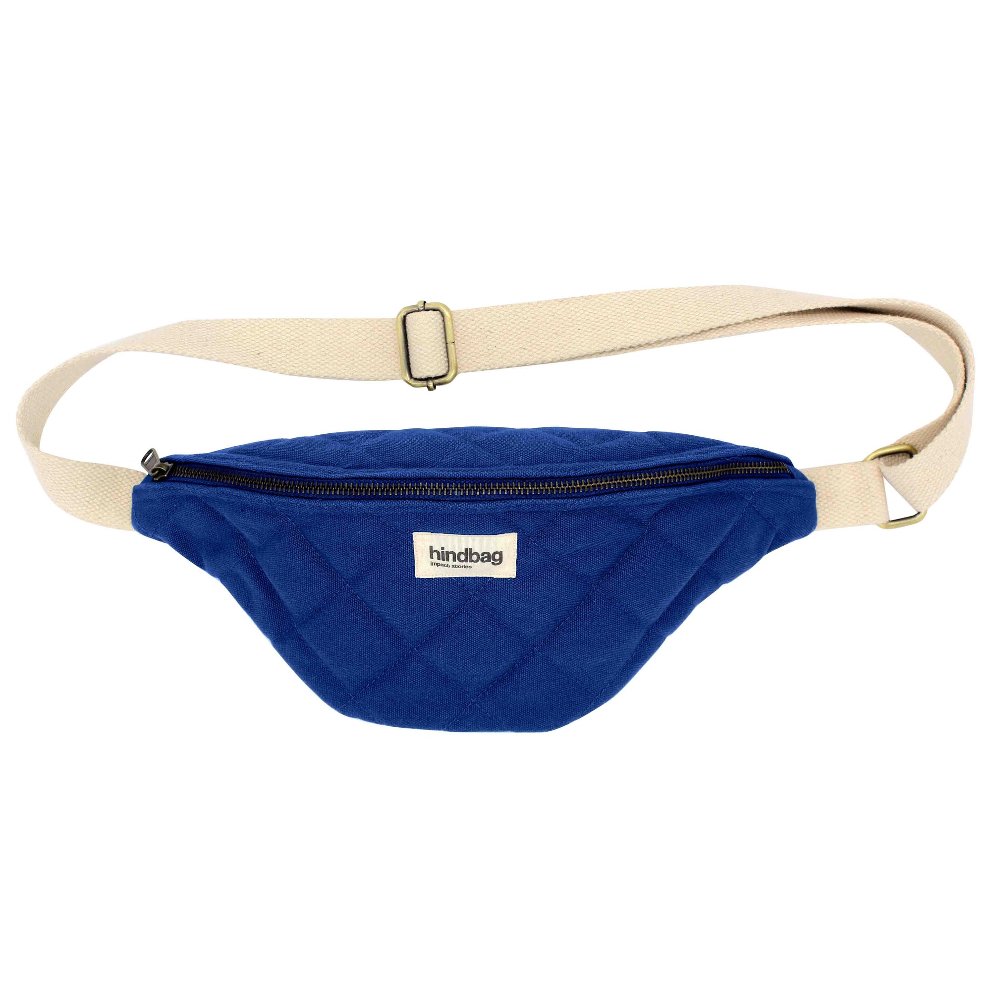 Olivia gesteppte Gürteltasche in Electric Blue