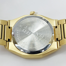 Goldene Edelstahl-Uhr · 40 mm