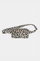 Harry Gürteltasche Leopardenmuster Ecru