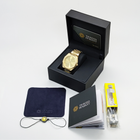 Goldene Edelstahl-Uhr · 40 mm