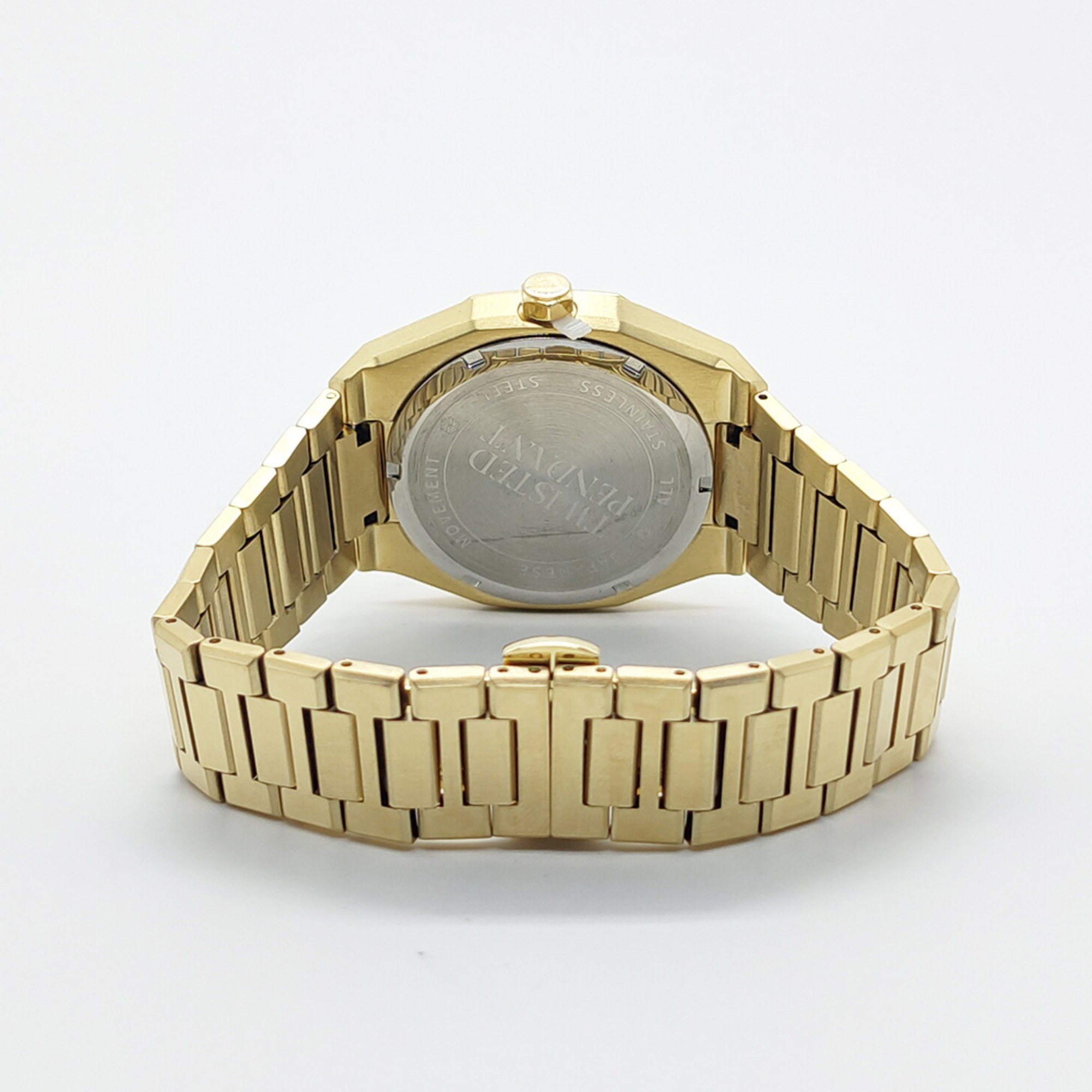 Goldene Edelstahl-Uhr · 40 mm