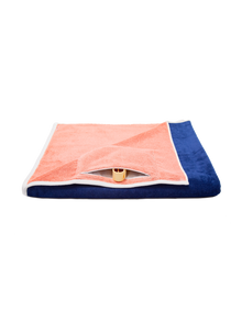 Premium Strandtuch aus 100 % Bio-Baumwolle mit Verbindungsfunktion – Tucca