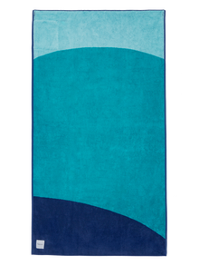 Premium Strandtuch aus 100 % Bio-Baumwolle mit Verbindungsfunktion – Tucca Swell