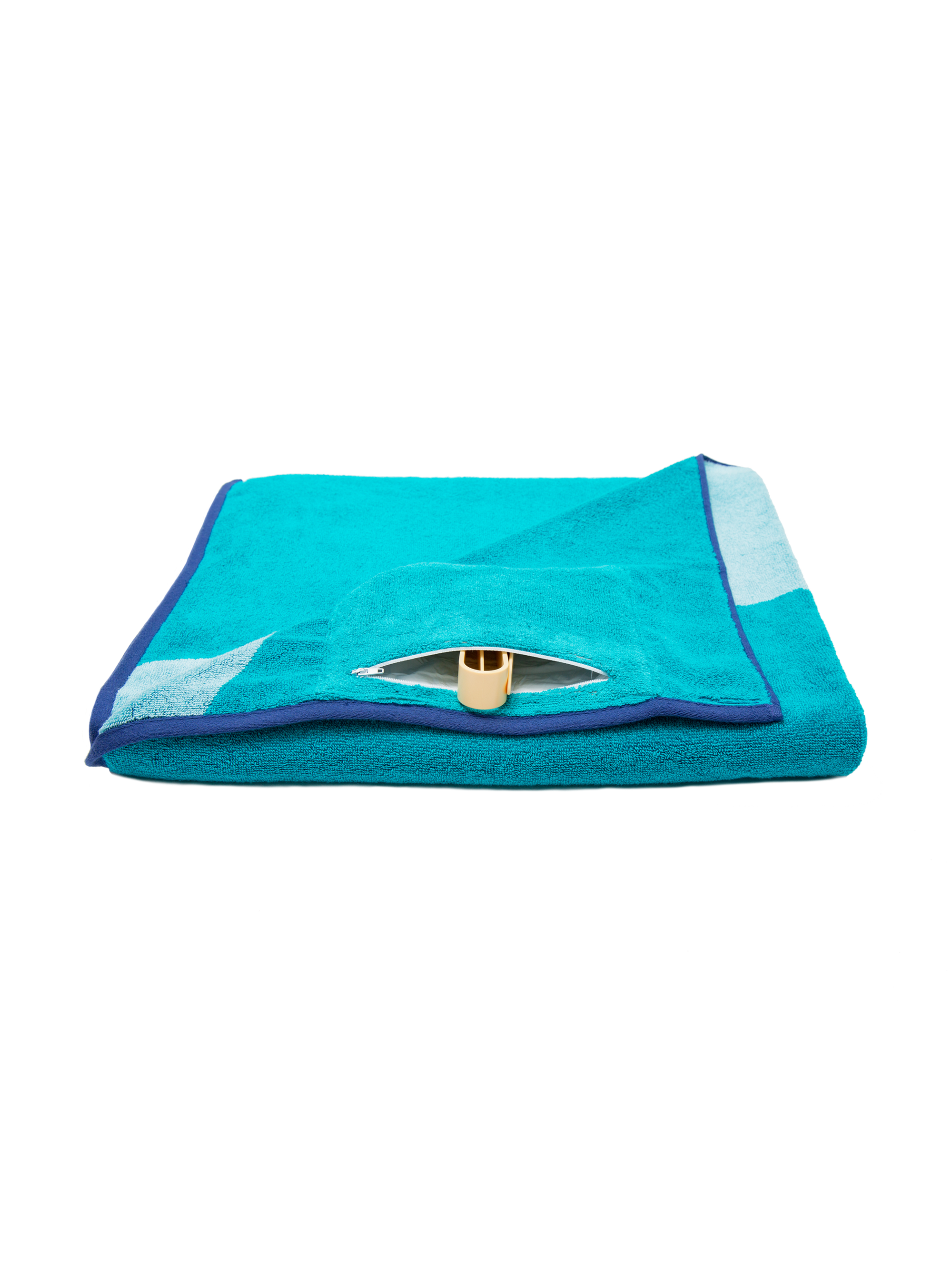 Premium Strandtuch aus 100 % Bio-Baumwolle mit Verbindungsfunktion – Tucca Swell