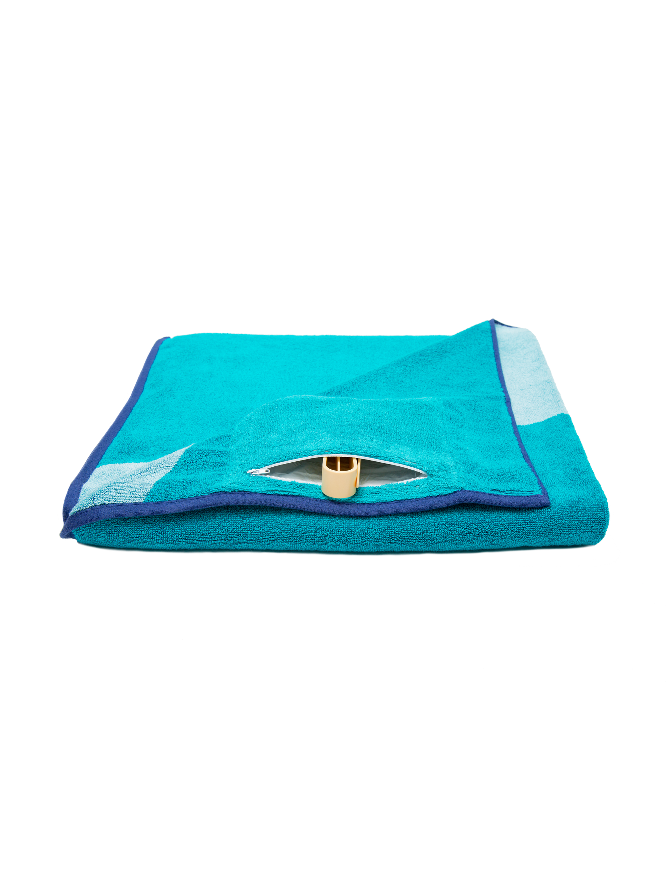 Premium Strandtuch aus 100 % Bio-Baumwolle mit Verbindungsfunktion – Tucca Swell